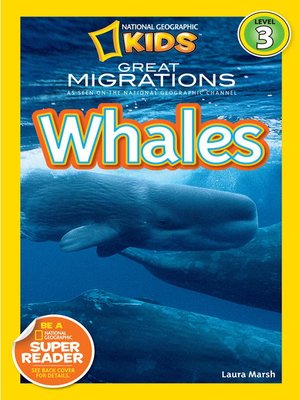 cover image of National Geographic Readers: Great Migrations Whales